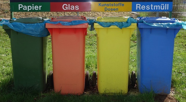 Afval scheiden Afval scheiden in bakken
